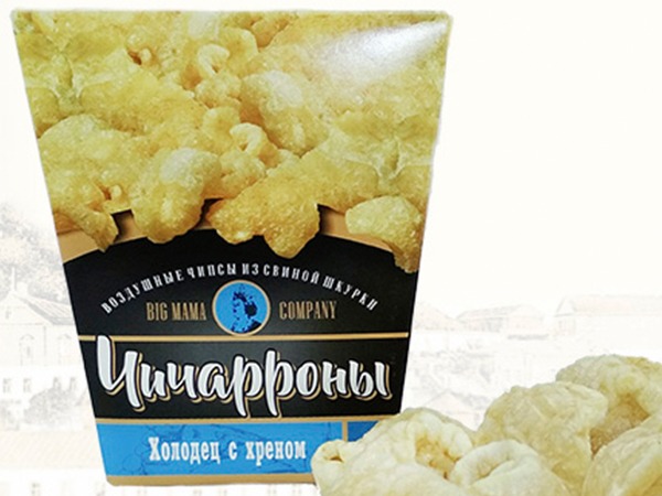 Чичарроны со вкусом холодца и хрена в Новокузнецке