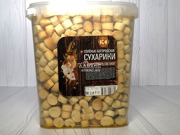 Сухарики с грибами и сметаной в Новокузнецке
