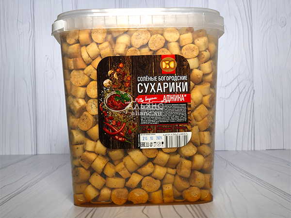 Сухарики с аджикой в Новокузнецке