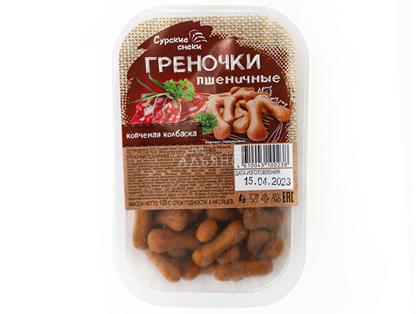 Сурские (ПШЕНИЧНЫЕ) Копченая колбаска (100 гр) в Новокузнецке