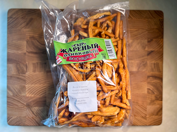 Жареный сыр "ВКУСНЯШКА" (Оливковый) 500гр. в Новокузнецке