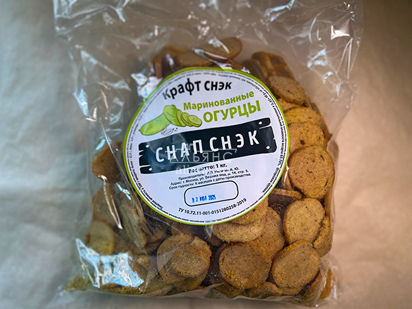 Снапсы ПШЕНИЧНЫЕ "Маринованные огурцы" в Новокузнецке