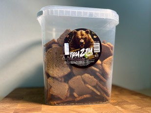 Сушка со вкусом:Тайский перец: Ведро Ржаные гренки со вкусом Сметана зелень (1 кг)