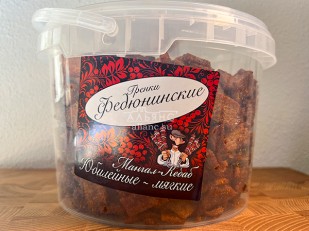 Сырный продукт ФЕРМЕРСКИЙ бочонок паприка: Гренки 