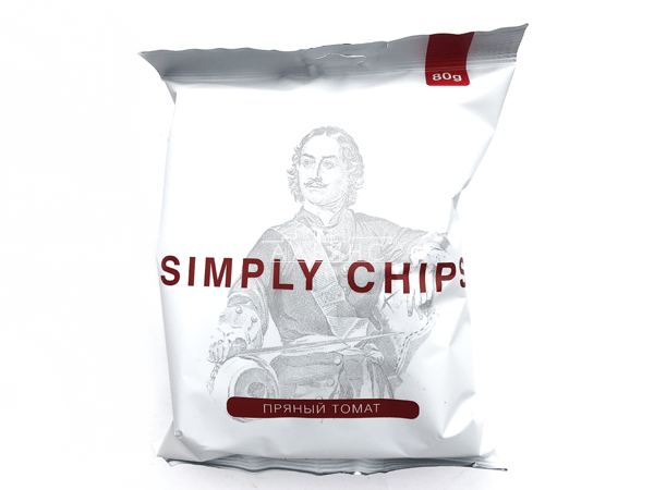 Картофельные чипсы "Simple chips" Пряный томат 80 гр. в Новокузнецке